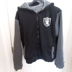 OAKLAND RAIDER THICKEN HOODIE JACKET XXL